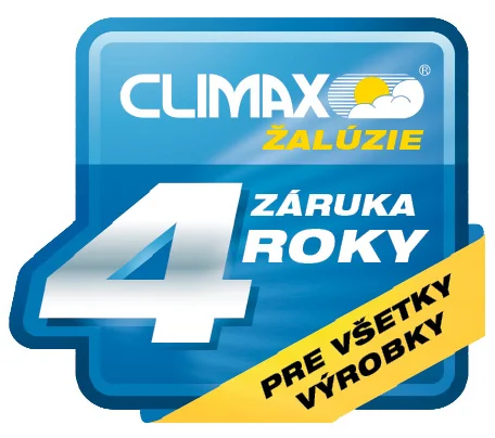Climax – záruka 4 roky